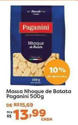 Mercadinhos São Luiz Massa Nhoque de Batata Paganini oferta