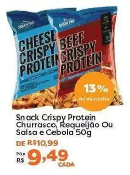 Mercadinhos São Luiz Snack Crispy Protein Churrasco, Requeijão Ou Salsa e Cebola oferta
