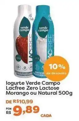 Mercadinhos São Luiz Iogurte verde campo lacfree zero lactose oferta