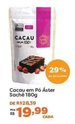 Mercadinhos São Luiz Cacau em Pó Áster oferta
