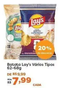Mercadinhos São Luiz Batata Lay's Vários Tipos oferta