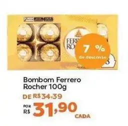 Mercadinhos São Luiz Bombom Ferrero Rocher oferta