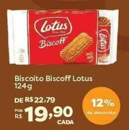 Mercadinhos São Luiz Biscoito Biscoff Lotus oferta