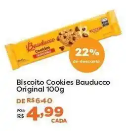 Mercadinhos São Luiz Biscoito Cookies Bauducco Original oferta