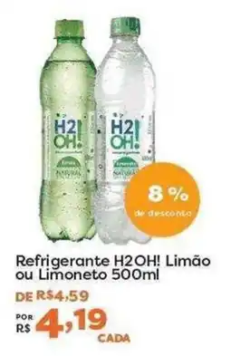 Mercadinhos São Luiz Refrigerante H2OH! Limão ou Limoneto oferta