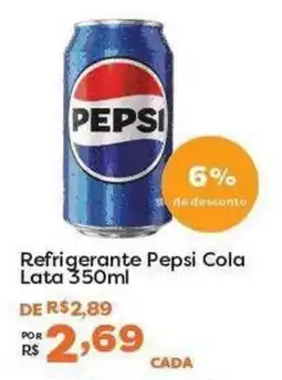Mercadinhos São Luiz Refrigerante Pepsi Cola oferta