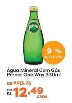Mercadinhos São Luiz Água Mineral Com Gás Perrier One Way oferta