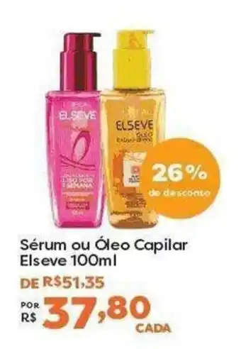 Mercadinhos São Luiz Sérum ou Óleo Capilar Elseve oferta