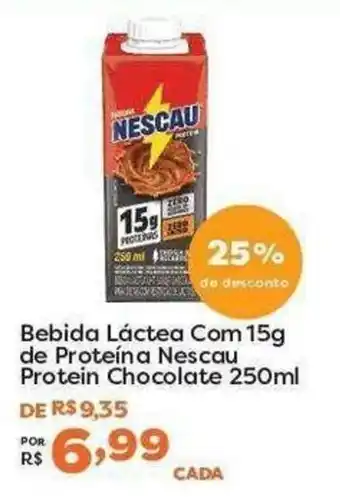 Mercadinhos São Luiz Bebida Láctea Com 15g de Proteína Nescau Protein Chocolate oferta