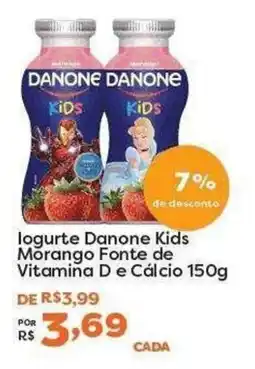 Mercadinhos São Luiz Iogurte danone kids oferta