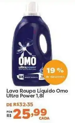 Mercadinhos São Luiz Lava Roupa Líquido Omo Ultra Power oferta