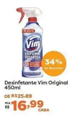 Mercadinhos São Luiz Desinfetante vim original oferta