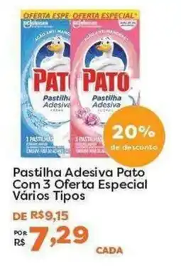 Mercadinhos São Luiz Pastilha Adesiva Pato Vários Tipos oferta
