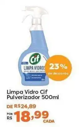 Mercadinhos São Luiz limpa vidro cif oferta