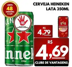 ServBem Cerveja heineken lata 350ml oferta