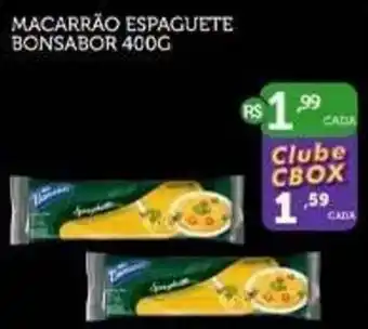 CenterBox Macarrão espaguete bonsabor oferta