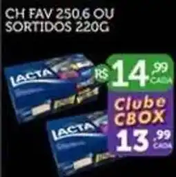 CenterBox ch fav 250,6 ou sortidos 220g oferta