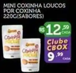 CenterBox Mini coxinha loucos por coxinha oferta