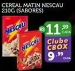 CenterBox Cereal matin nescau oferta