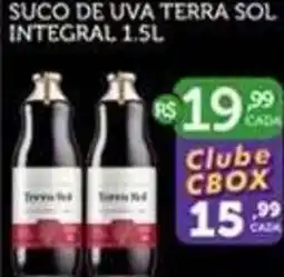CenterBox Suco de uva terra sol integral oferta