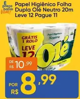Atacado Vem Papel Higiênico Folha Dupla Olé Neutro oferta
