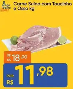 Atacado Vem Carne Suina com Toucinho e Osso kg oferta