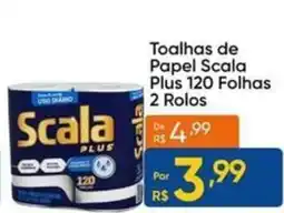 Atacado Vem Toalhas de Papel Scala Plus 120 Folhas oferta