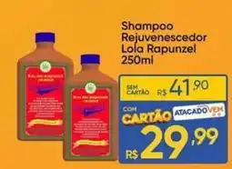 Atacado Vem Shampoo Rejuvenescedor Lola Rapunzel oferta