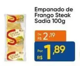 Atacado Vem Empanado de Frango Steak Sadia oferta