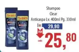 Supermercados BH Shampoo Clear oferta