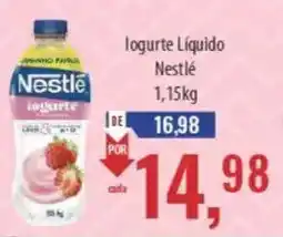 Supermercados BH logurte liquido nestle oferta