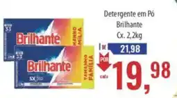 Supermercados BH Detergente em Pó Brilhante oferta