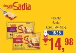 Supermercados BH Lasanha Sadia oferta