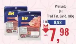 Supermercados BH Presunto bh oferta