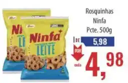 Supermercados BH Rosquinhas Ninfa oferta