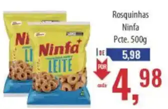 Supermercados BH Rosquinhas Ninfa oferta