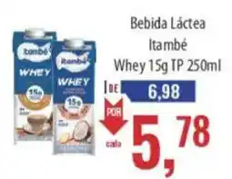 Supermercados BH Bebida Láctea Itambé Whey 15g TP oferta
