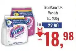 Supermercados BH Tira Manchas Vanish oferta