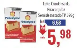 Supermercados BH Leite Condensado Piracanjuba Semidesnatado TP oferta
