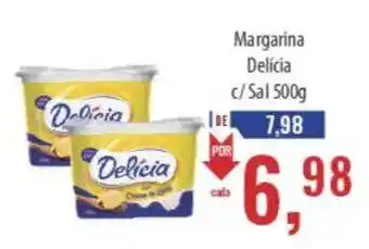 Supermercados BH Margarina Delicia c/ Sal oferta