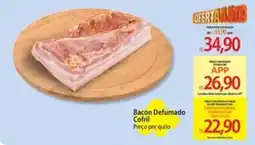 Atacadão Bacon Defumado Cofril oferta