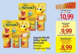 Atacadão Iogurte nestlé ninho soleil resfriado morango oferta