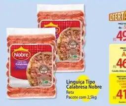 Atacadão Linguiça Tipo Calabresa Nobre oferta