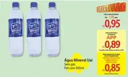 Atacadão Água mineral uai sem gás oferta