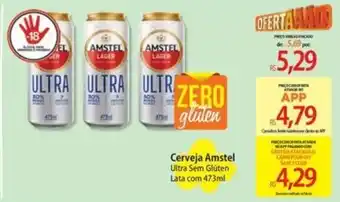Atacadão Cerveja Amstel Ultra Sem Glúten oferta