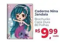 Supermercados Mateus Caderno Nina Jandaia oferta