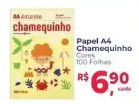 Supermercados Mateus papel a4 chamequinho cores oferta