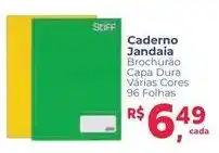 Supermercados Mateus Caderno Jandaia oferta