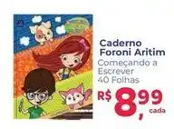 Supermercados Mateus Caderno Foroni Aritim Começando a Escrever oferta