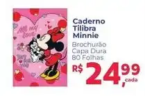 Supermercados Mateus Caderno Tilibra Minnie oferta
